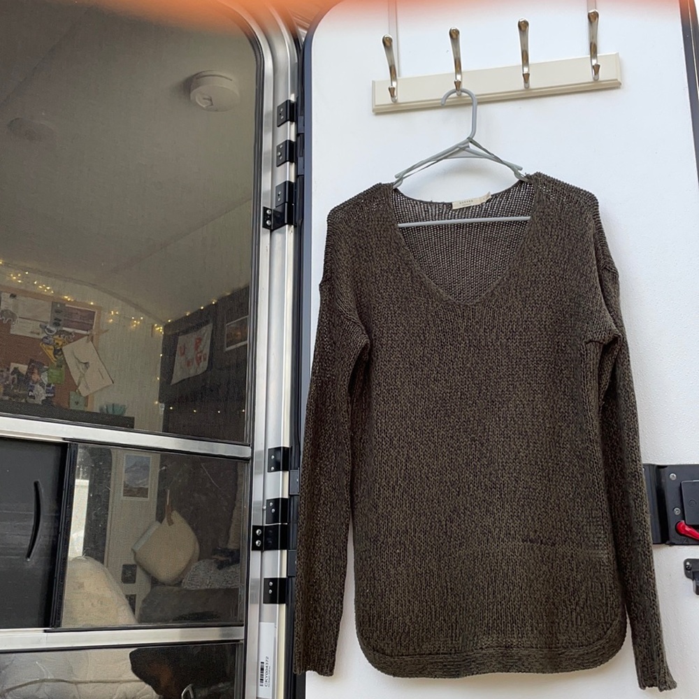 Francesca’s Collections - Harper Heritage Knit Sweater with Elbow pads